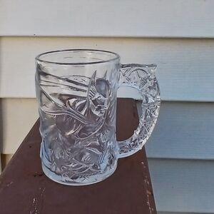 Batman Forever Clear Glass Mug